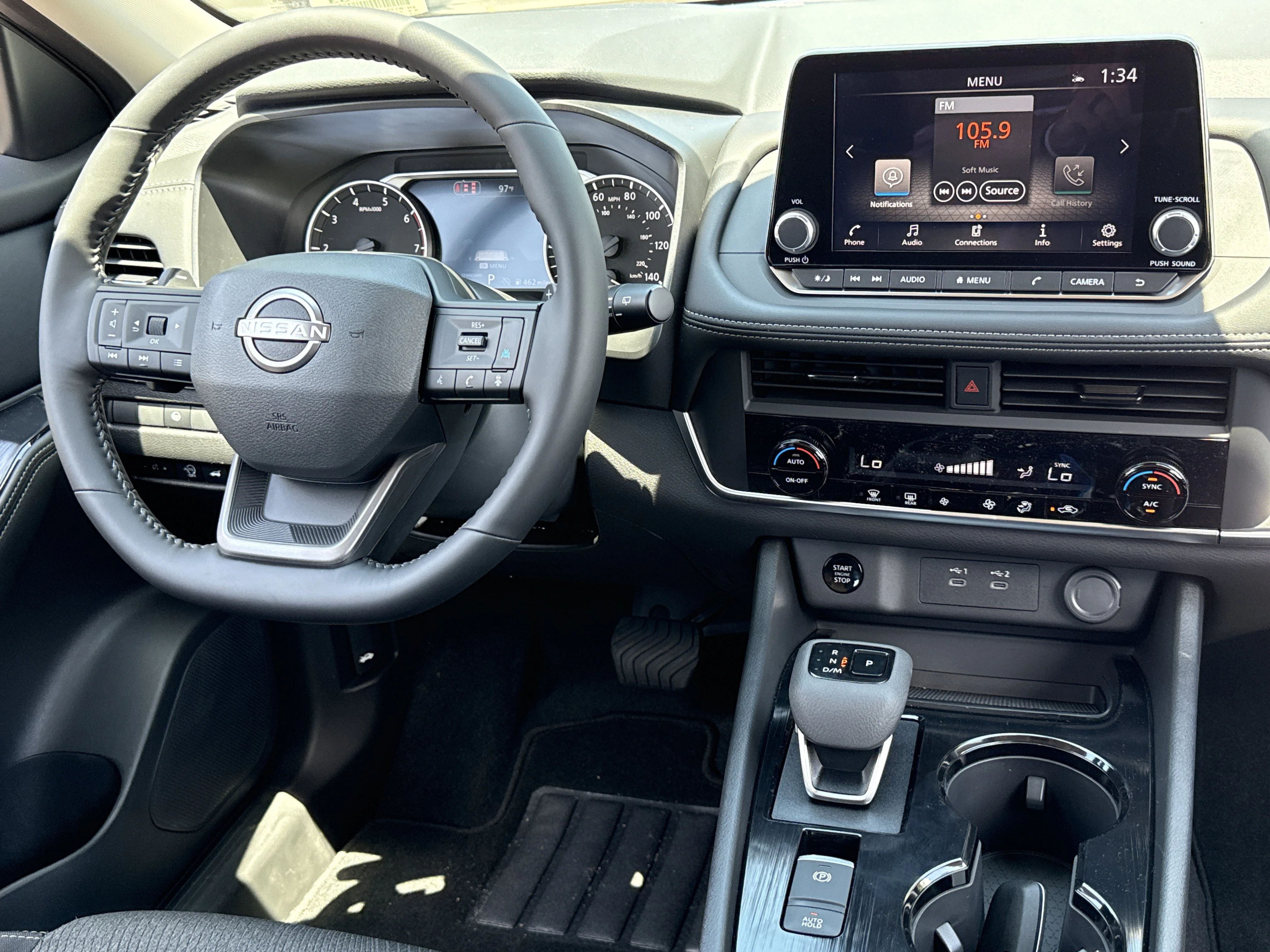 New 2026 Super Black Nissan SV image 3
