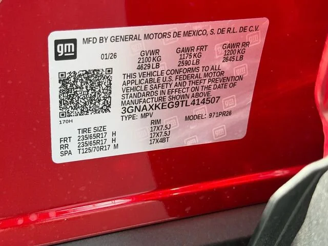 New 2026 Radiant Red Tintcoat Chevrolet ACTIV image 13