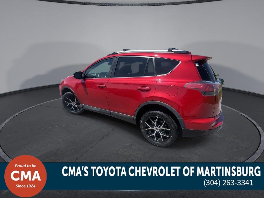 Used 2017 Barcelona Red Metallic Toyota SE image 6