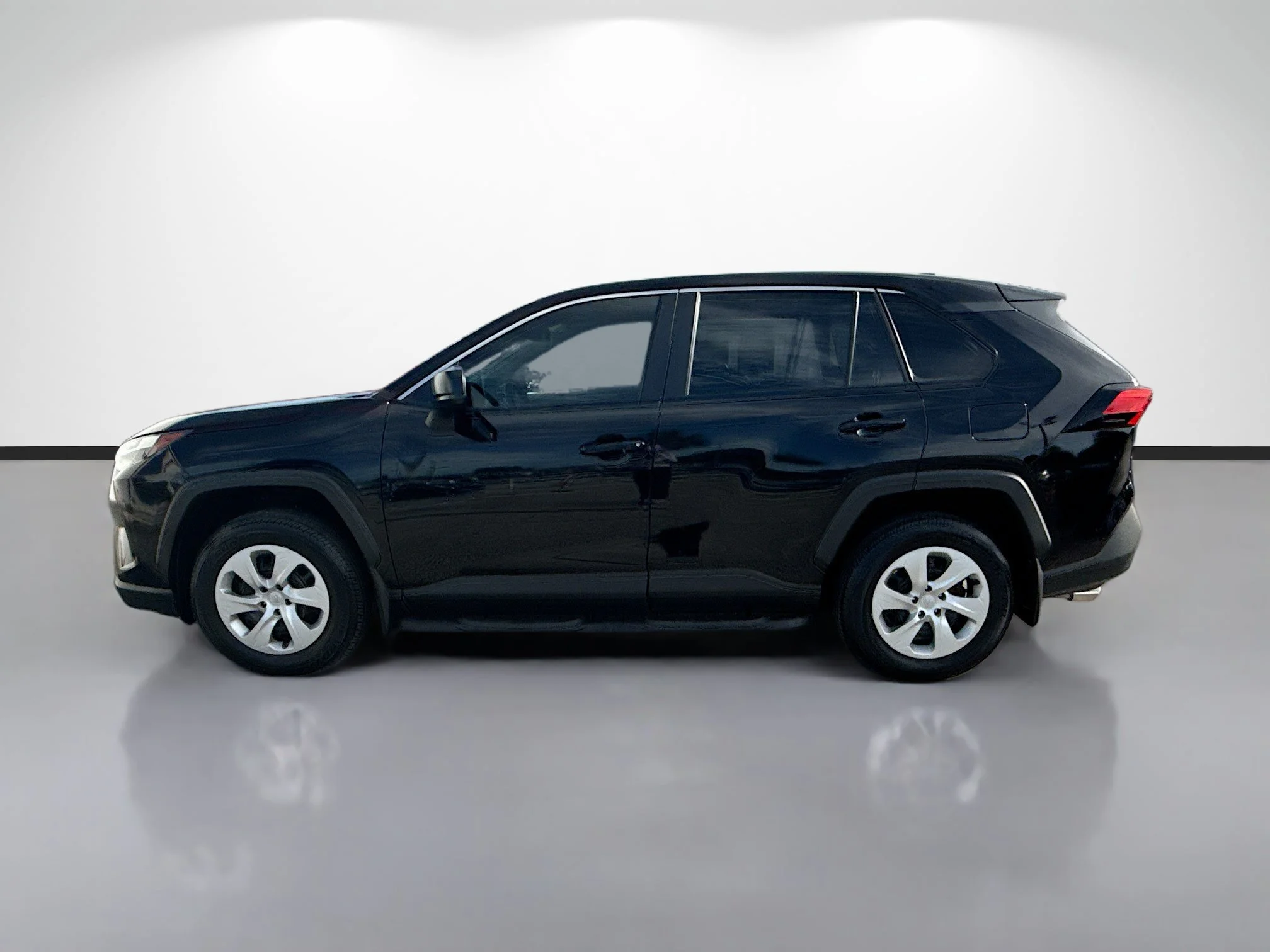 Used 2025 Midnight Black Metallic Toyota LE image 6