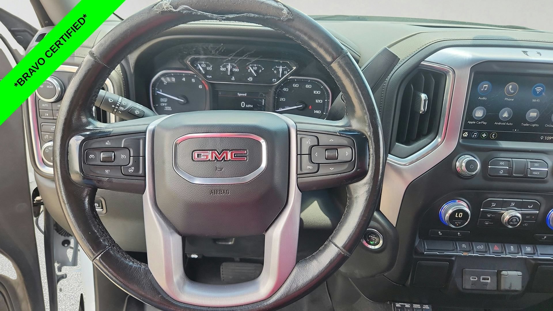 Used 2021 SUMMIT WHITE GMC SLE image 12