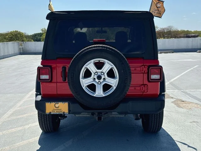 Used 2022 Red Jeep Unlimited Sport S image 6