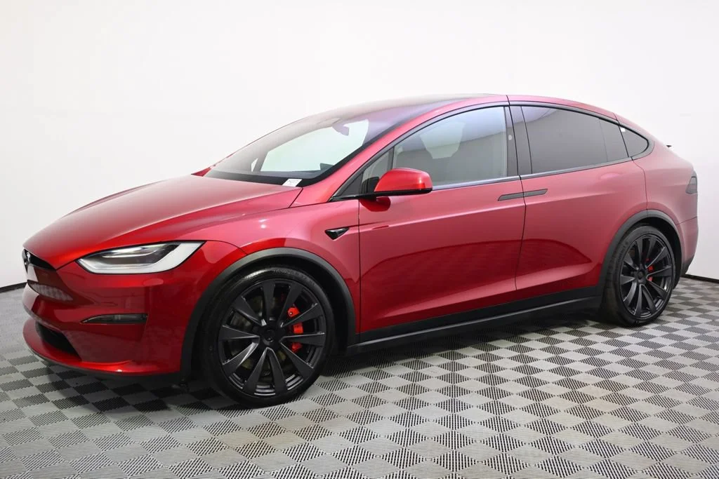 Used 2023 Tesla Model X Plaid with VIN 7SAXCBE68PF400370 for sale in Minneapolis, Minnesota