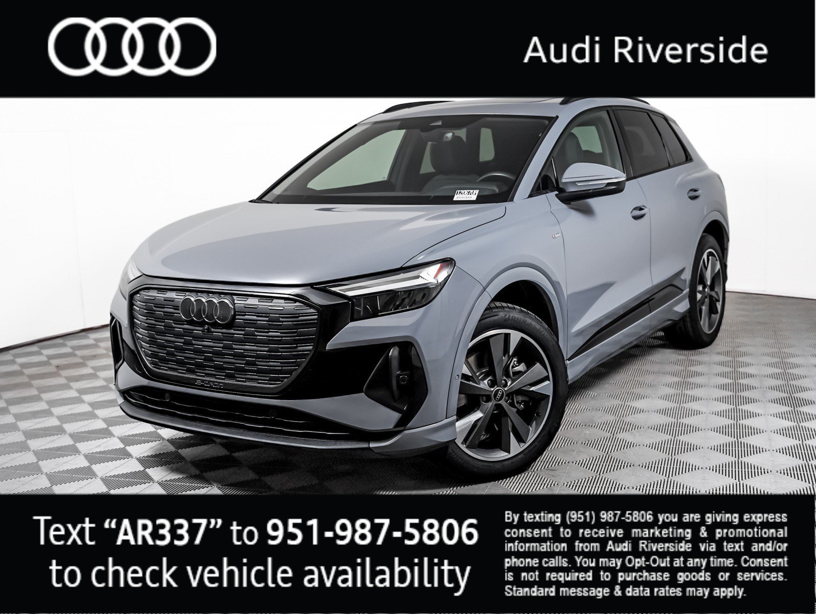 Used 2023 Pebble Gray Audi Premium Plus image 1