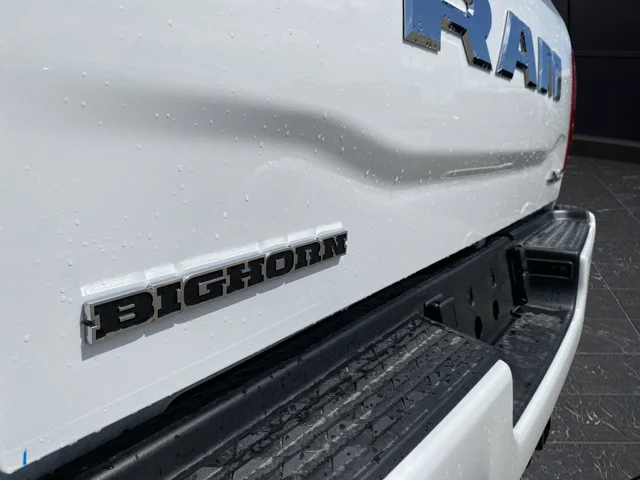 New 2025 Bright White Clearcoat RAM Big Horn image 38
