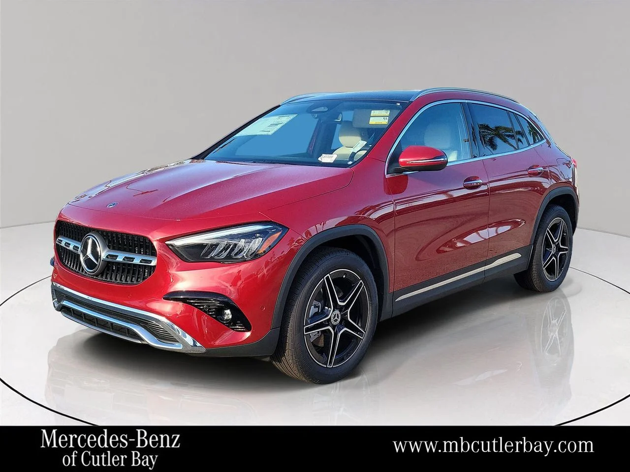 New 2026 MANUFAKTUR Patagonia Red Metallic Mercedes-Benz GLA 250 image 1