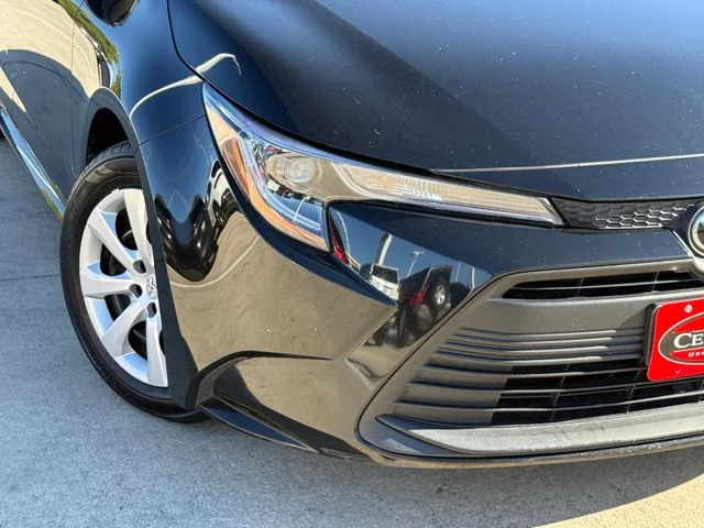 Certified Used 2024 MIDNIGHT BLACK METAL Toyota LE image 4