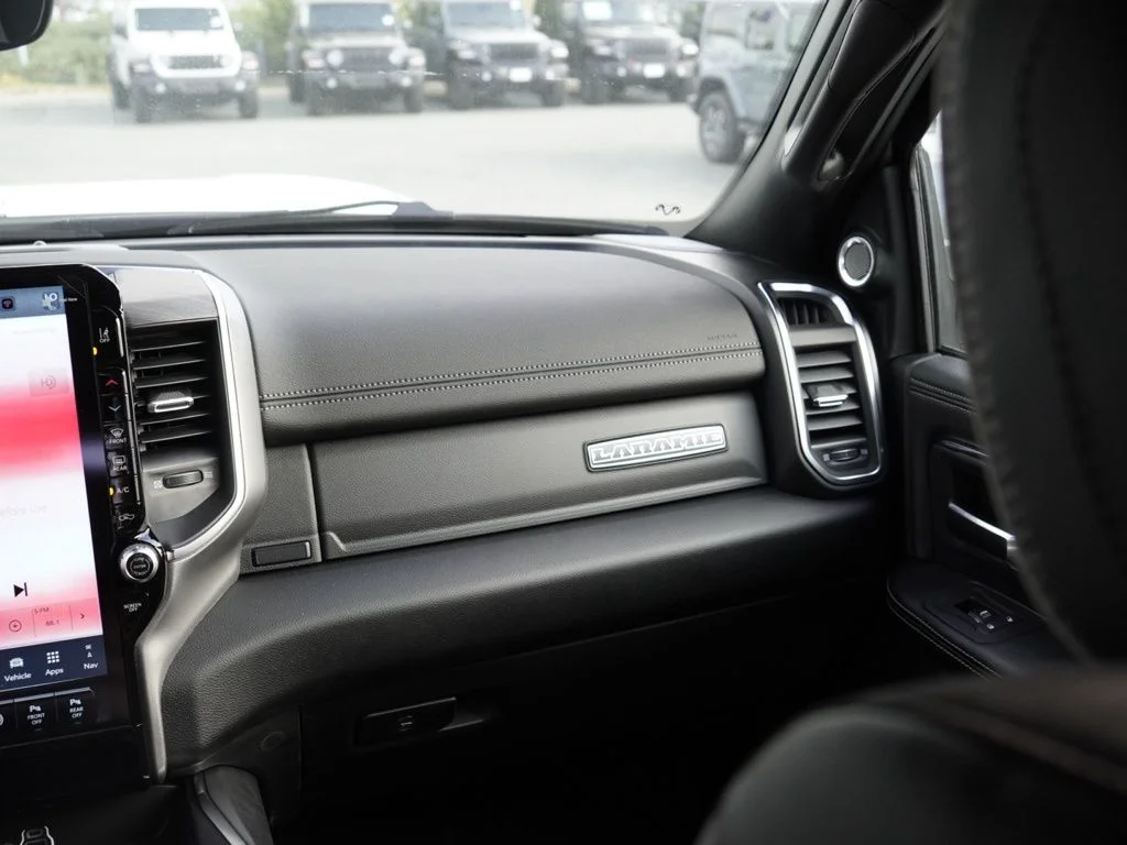 New 2026 Bright White Clear-Coat Exterior Paint RAM Laramie image 27