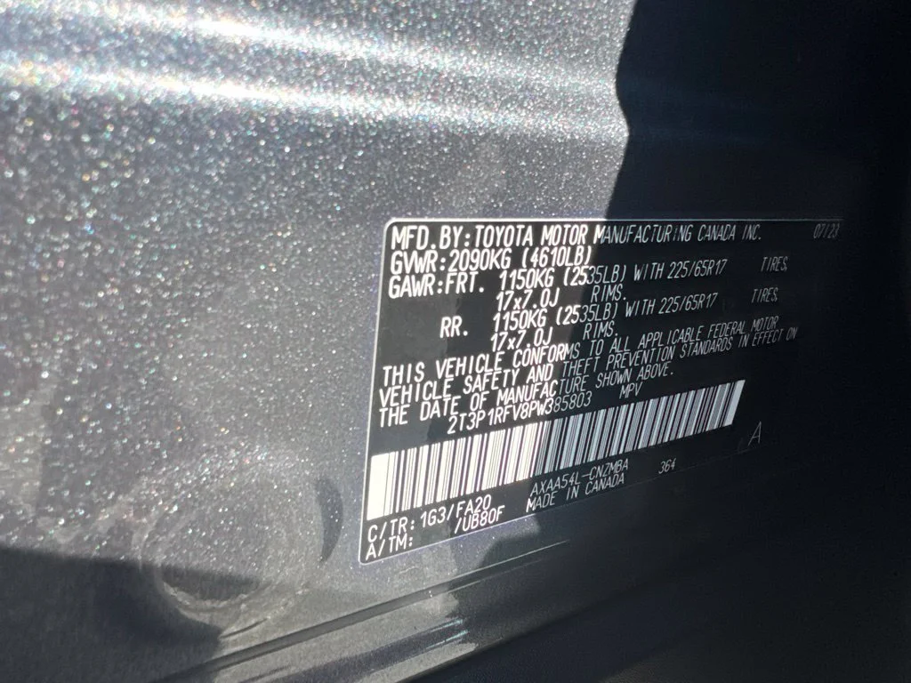 Used 2023 Gray Toyota XLE image 22