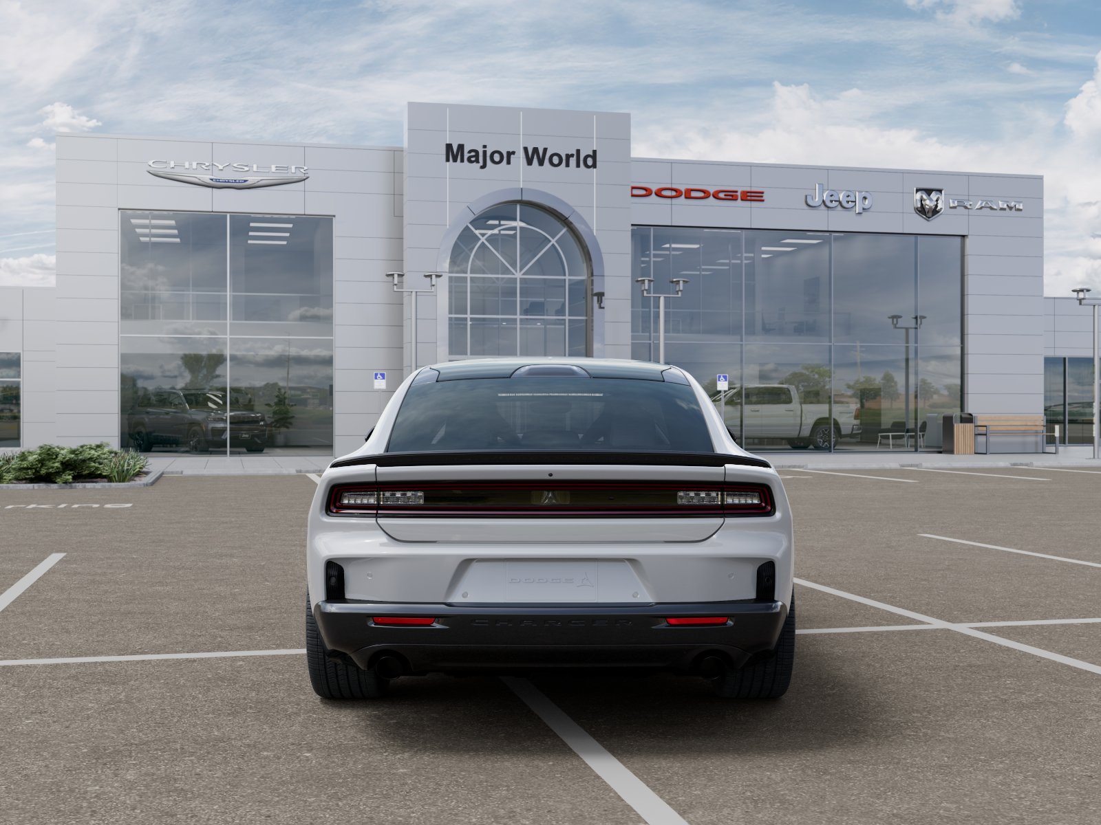 New 2026 White Knuckle Exterior Paint Dodge  image 7