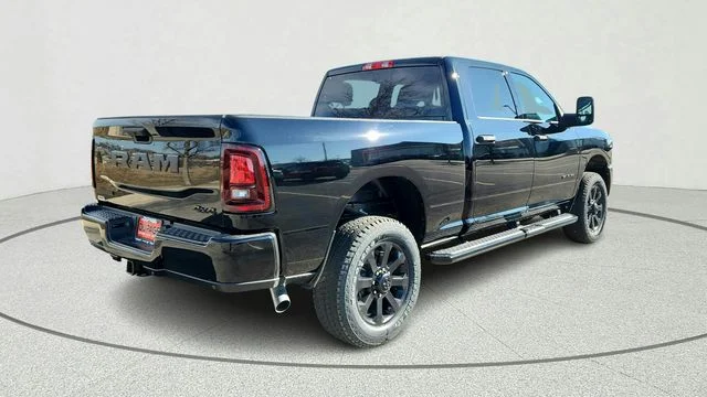 New 2026 Diamond Black Crystal Pearl-Coat Exterior Paint RAM Big Horn image 3