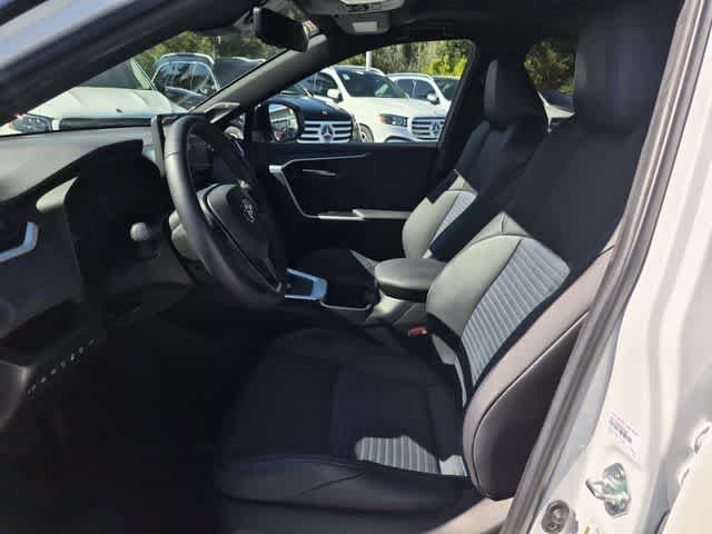 Used 2023 Wind Chill Pearl/Midnight Black Metallic Toyota Hybrid XSE image 15