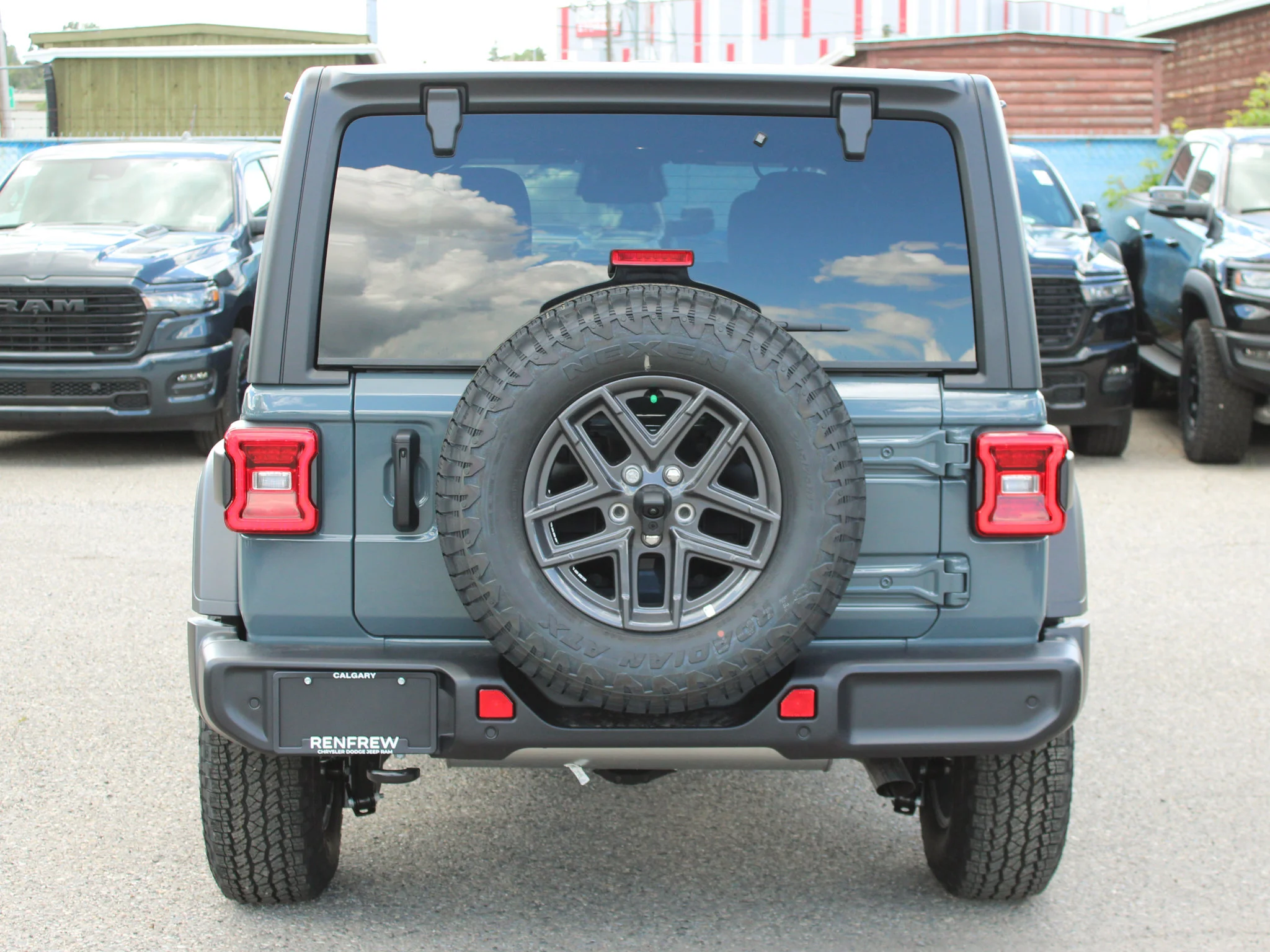New 2026 Dark blue Jeep Sport S* 4 Door 4x4, Remote Start, Heated Seats/Wheel, Safety Group image 3