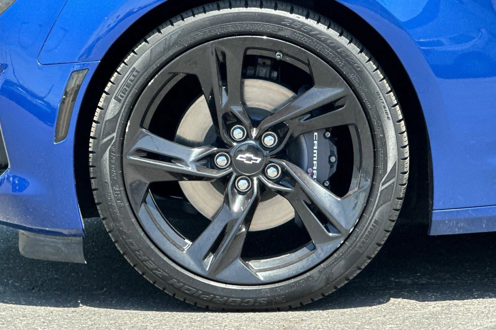 Used 2021 Riverside Blue Metallic Chevrolet LT1 image 24
