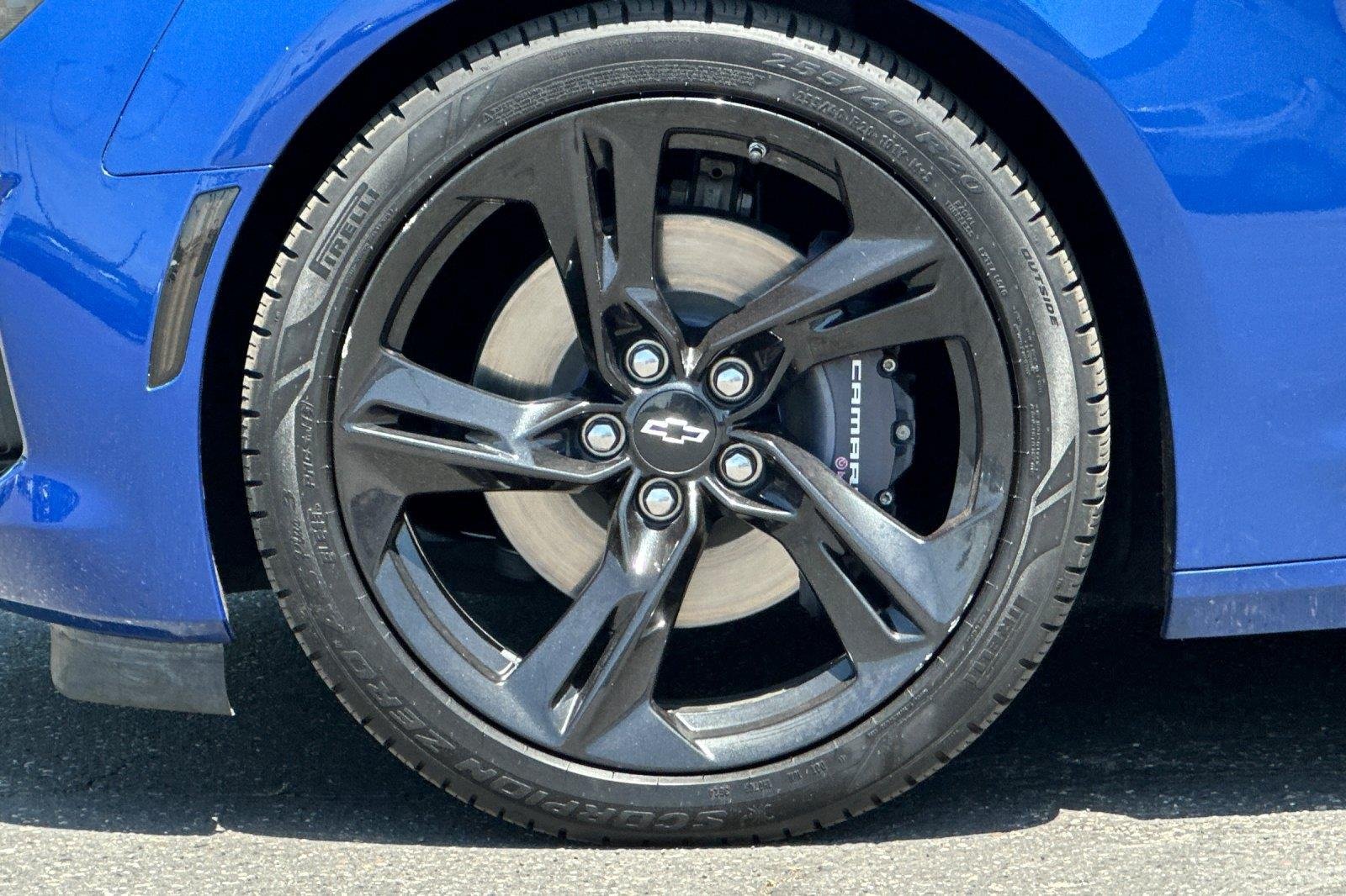 Used 2021 Riverside Blue Metallic Chevrolet LT1 image 24