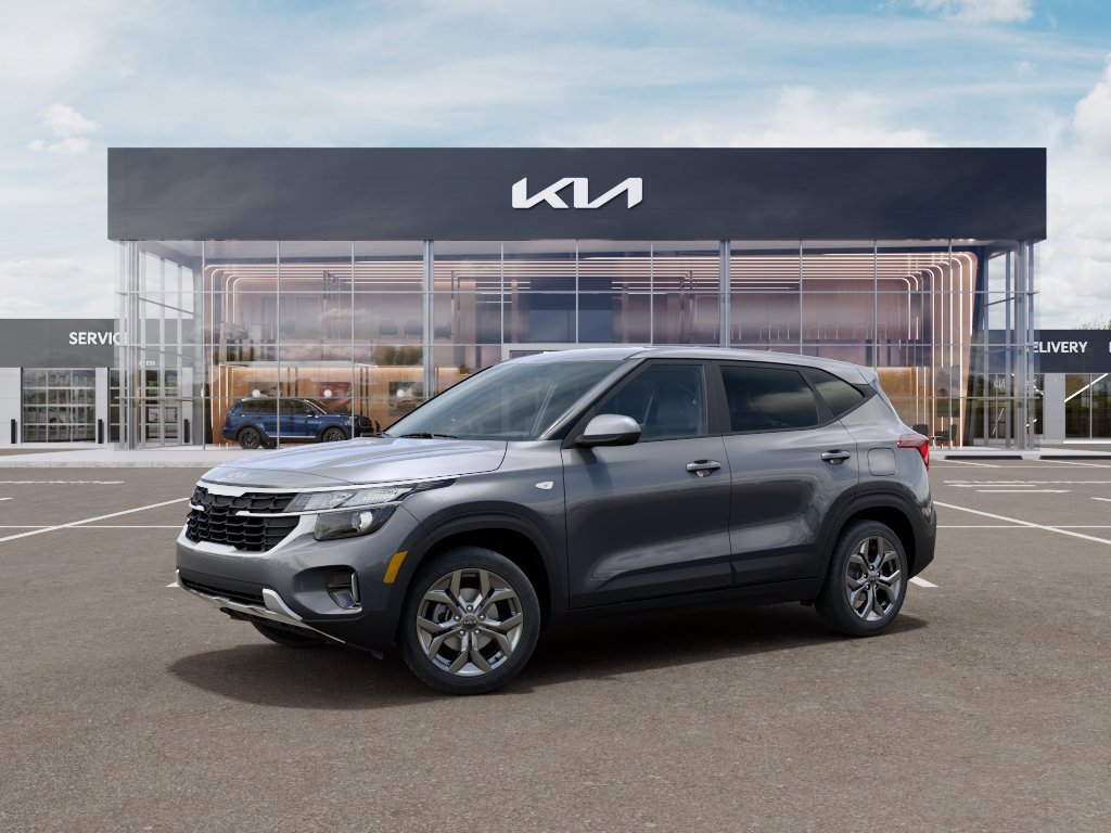 New 2026 Steel Gray Kia LX image 4
