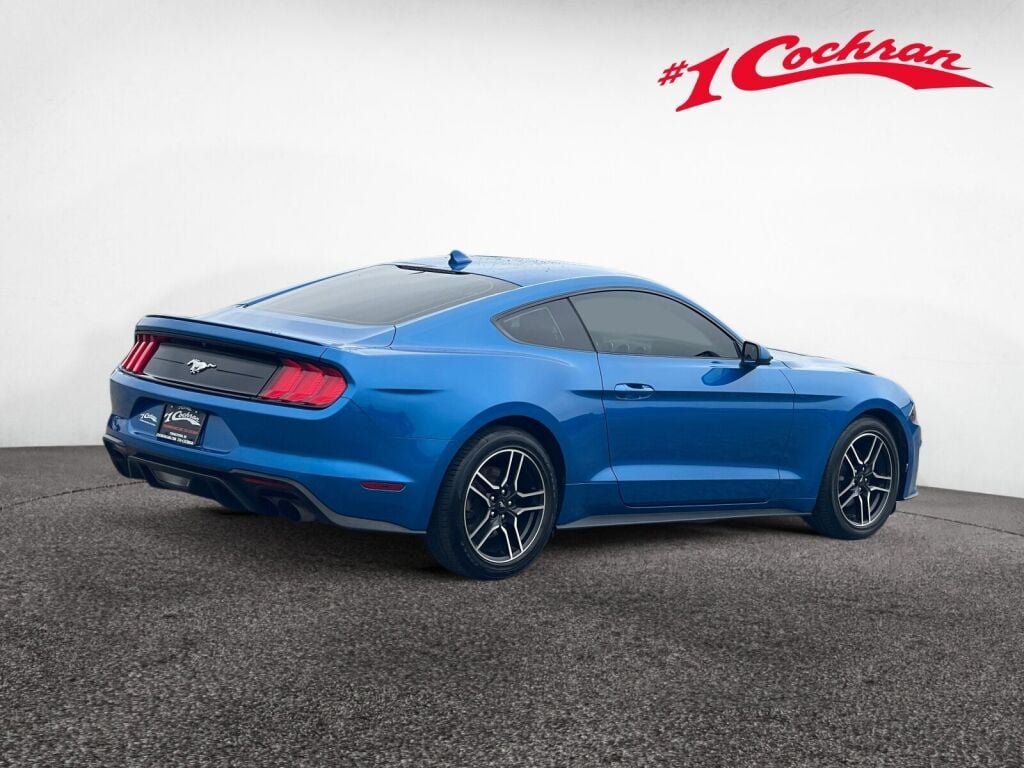 Used 2021 Velocity Blue Metallic Ford EcoBoost Premium image 25