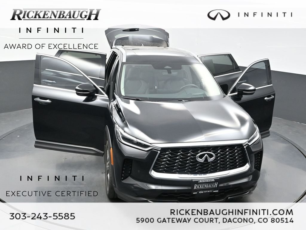 Certified Used 2023 Black INFINITI LUXE image 45