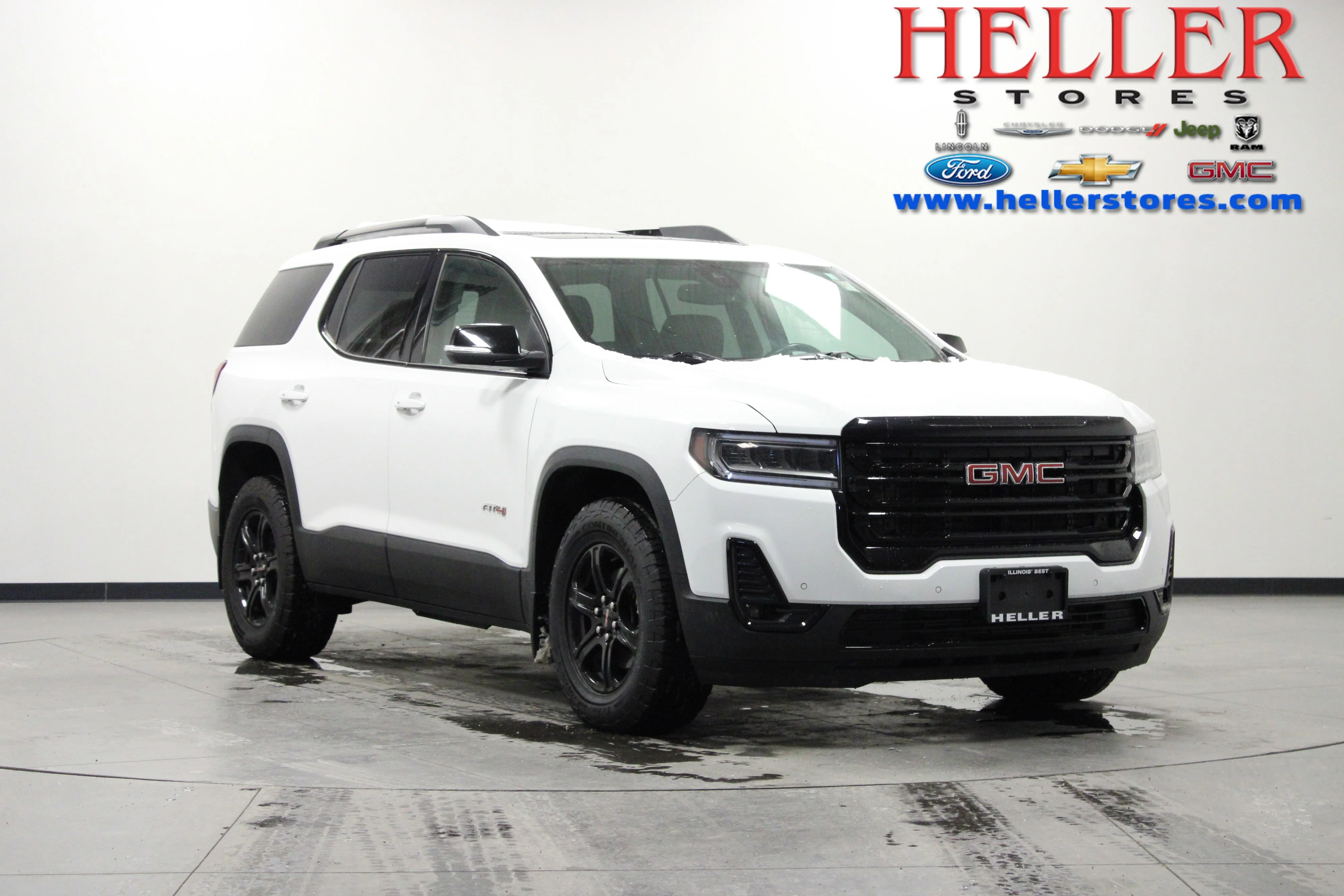 Used 2023 Summit White GMC AT4 image 1
