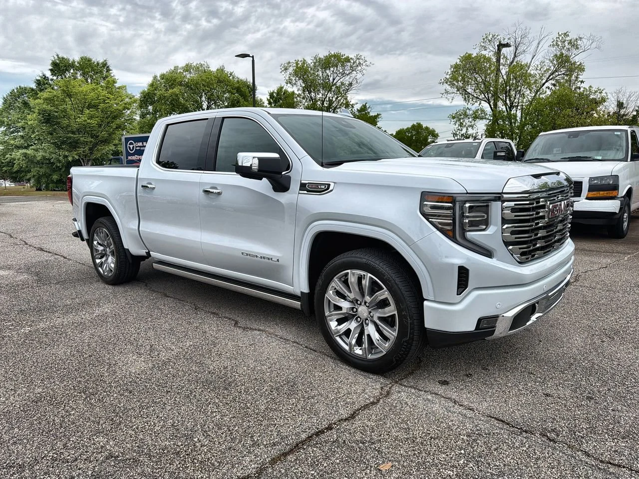 New 2026 Glacier White Tricoat GMC Denali image 2