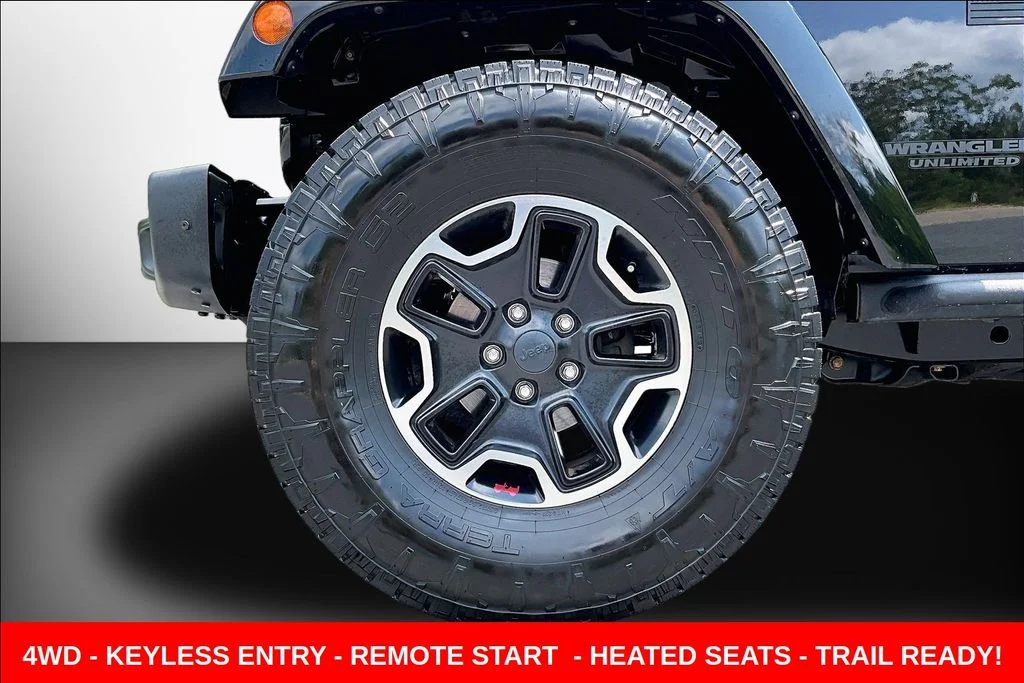 Used 2017 Black Jeep Unlimited Rubicon image 29