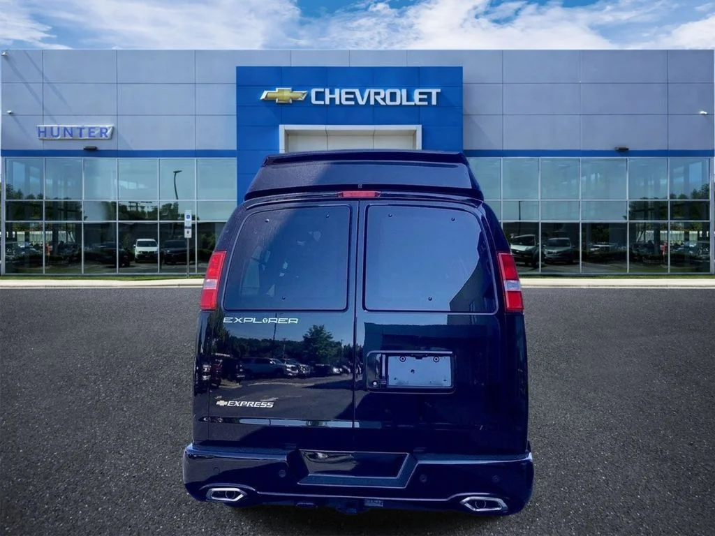 New 2025 Black Chevrolet Work Van image 5