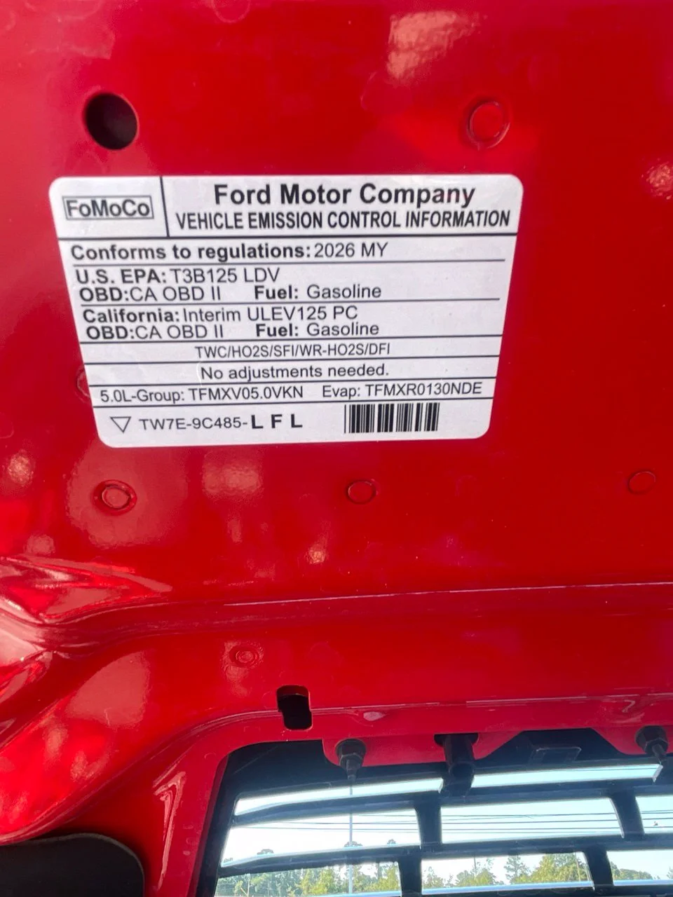 Used 2026 Red Ford GT Premium image 22