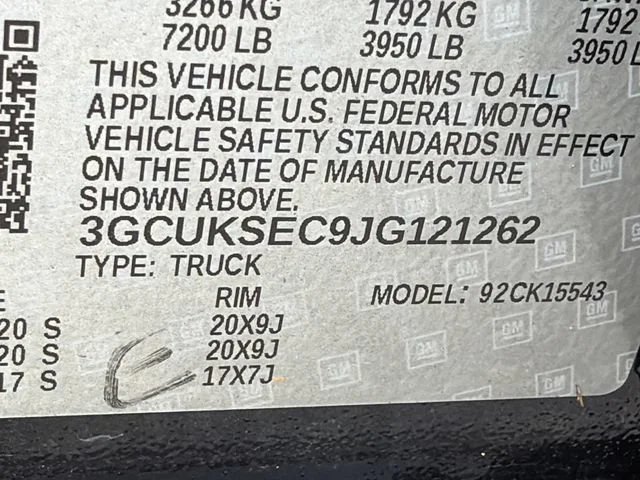 Used 2018 BLACK Chevrolet LTZ image 31