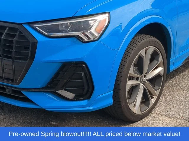 Used 2021 Blue Audi Premium Plus image 7