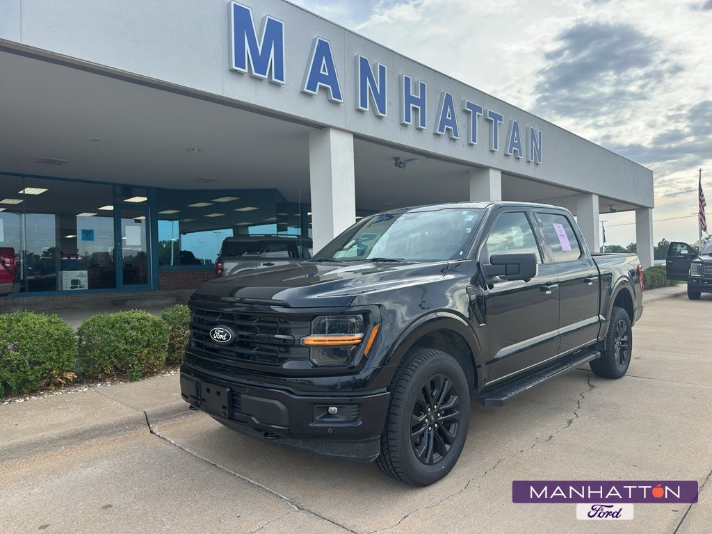 Used 2024 Agate Black Metallic Ford XLT image 1