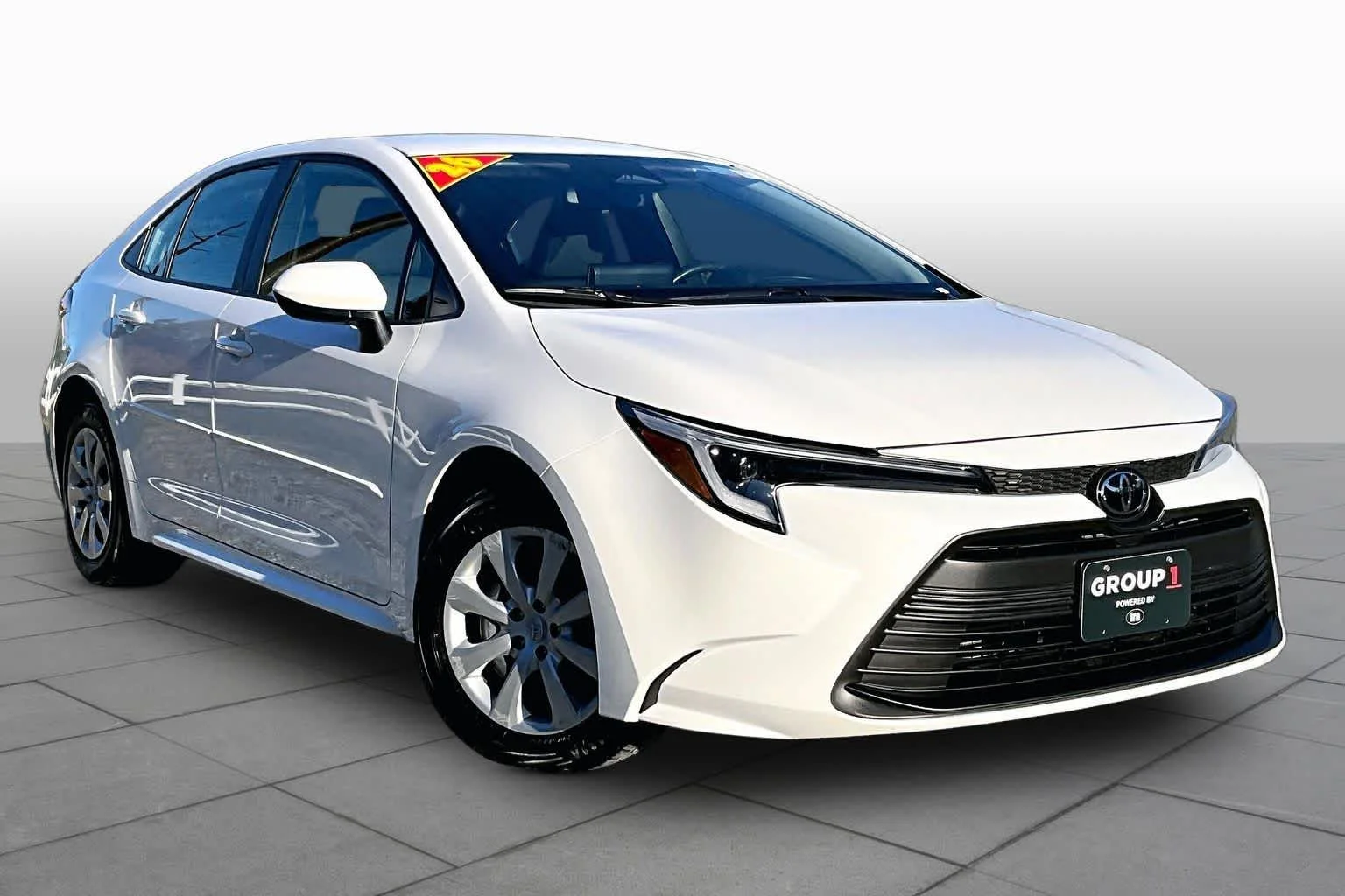 Certified Used 2026 Ice Cap Toyota Hybrid LE image 3