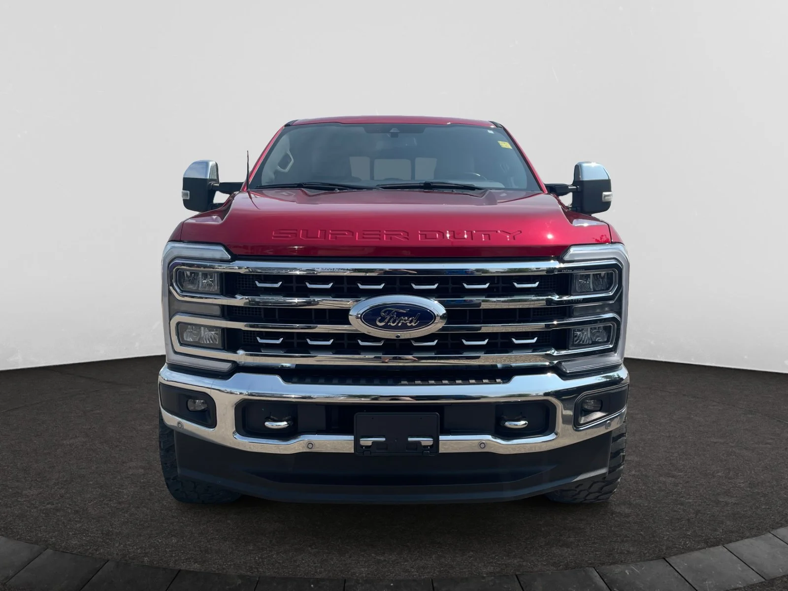 Used 2024 RED Ford LARIAT SuperCrew image 8
