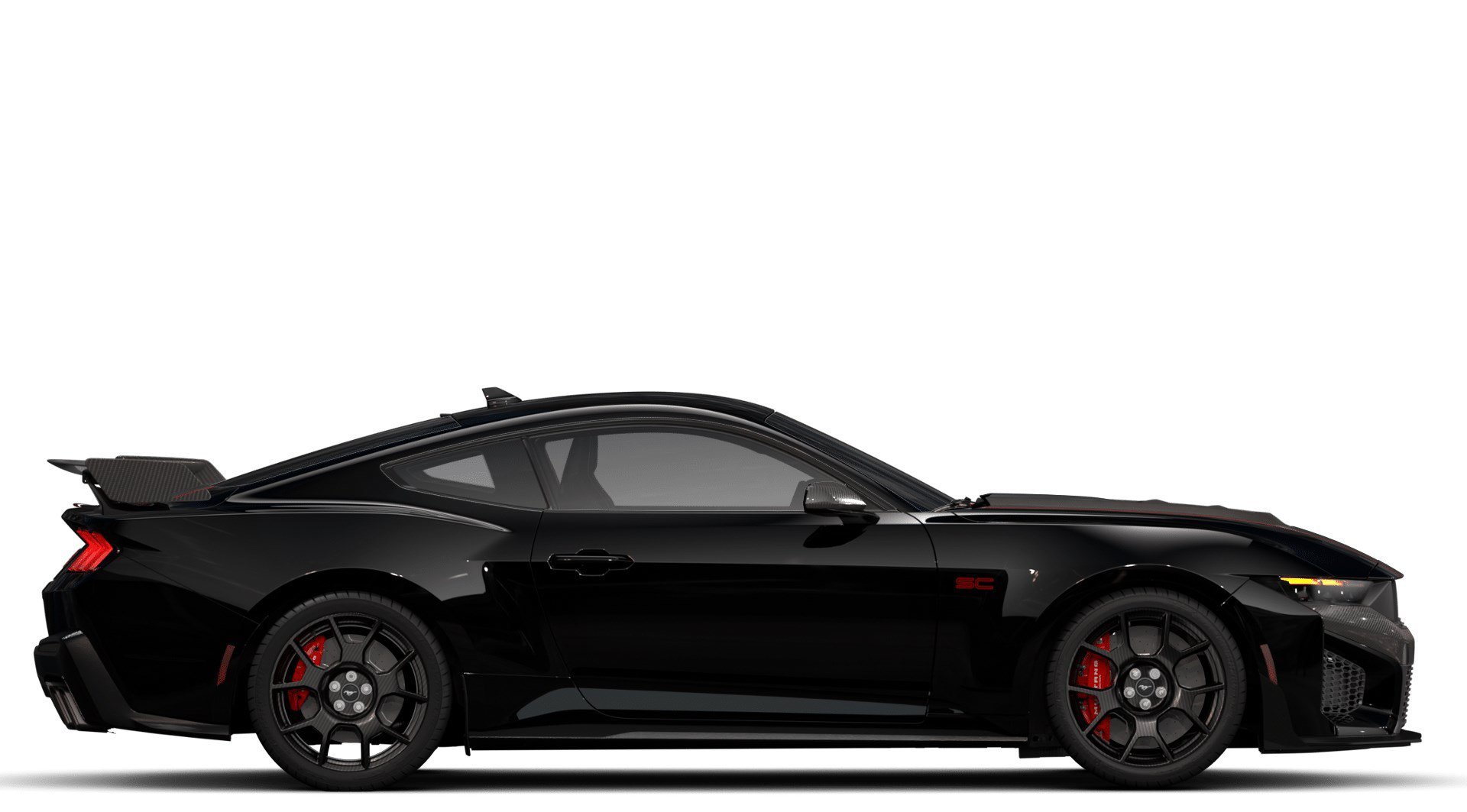 New 2026 Shadow Black Ford Dark Horse SC image 5