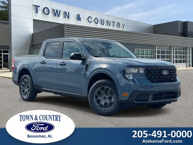 New 2026 Azure Gray Metallic Tri-Coat Ford XLT image 1