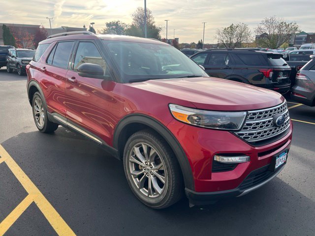 Used 2021 Red Ford Limited image 1