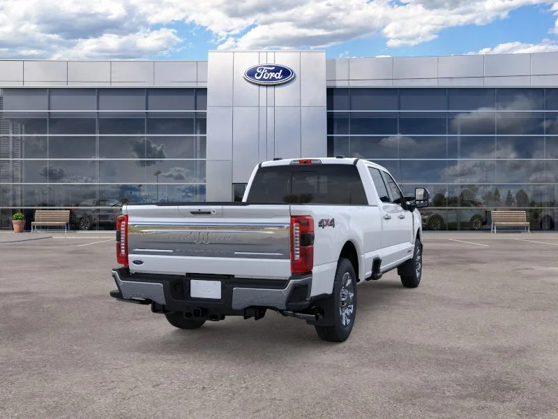 New 2026 Star White Metallic Tri-Coat Ford F-350® King Ranch® image 8