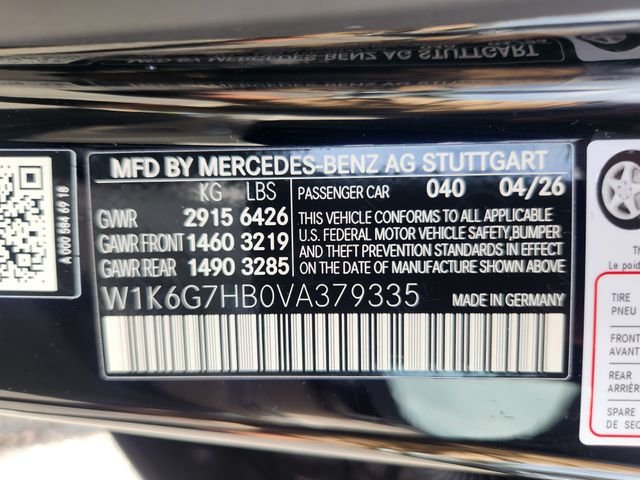 New 2027 Black Mercedes-Benz S 580 image 23