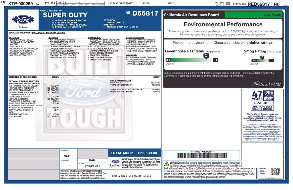 Used 2024 White Ford XL image 6