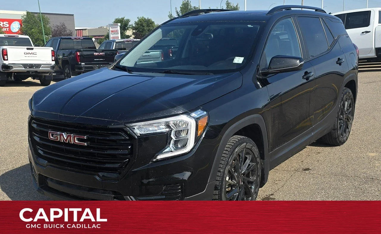 Used 2024 Black GMC SLE AWD image 1