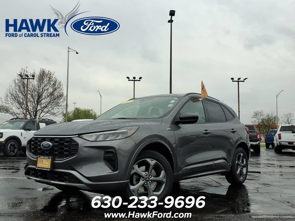 Certified Used 2024 Gray Ford ST-Line image 3