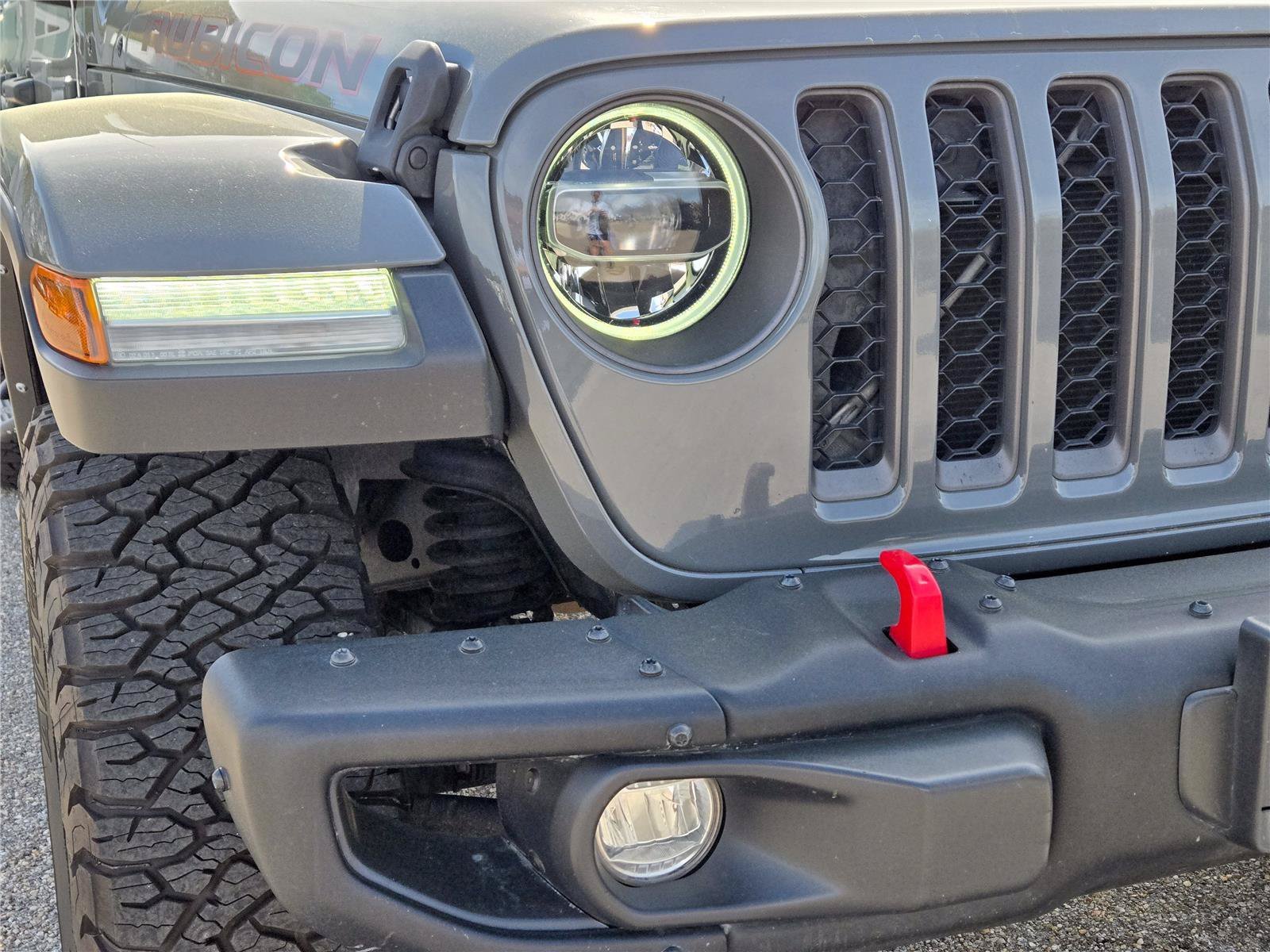 Certified Used 2021 Sting-Gray Clearcoat Jeep Rubicon image 3