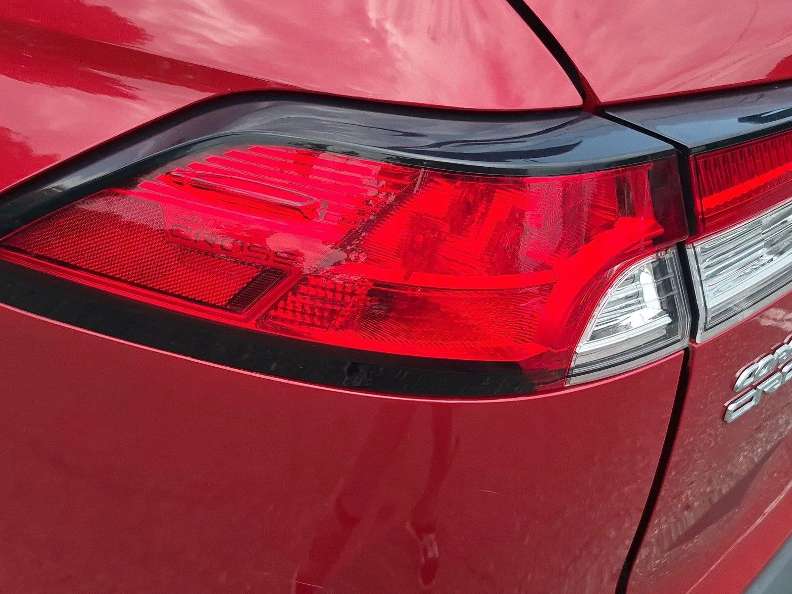 Used 2022 Barcelona Red Metallic Toyota LE image 12