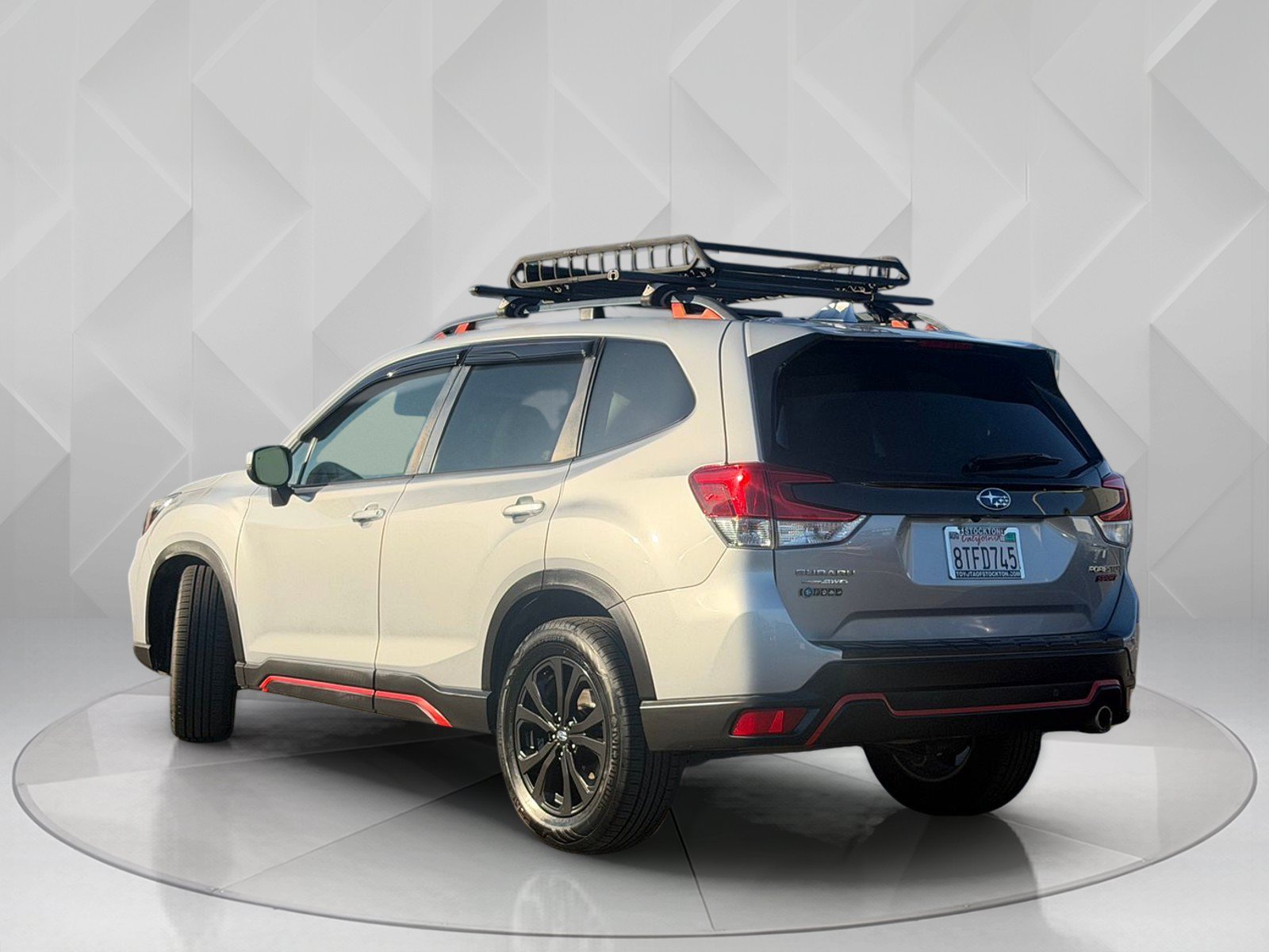 Used 2020 Ice Silver Metallic Subaru Sport image 3