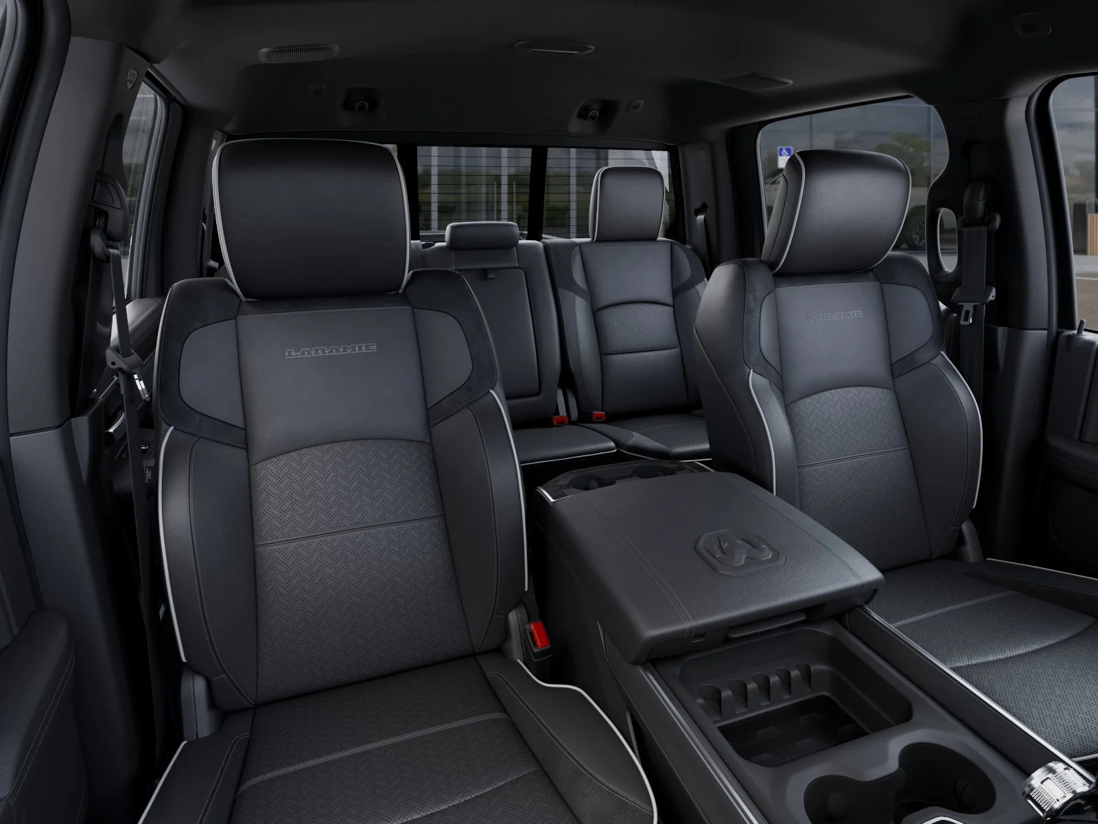 New 2027 Ceramic Gray Clearcoat RAM Laramie image 42