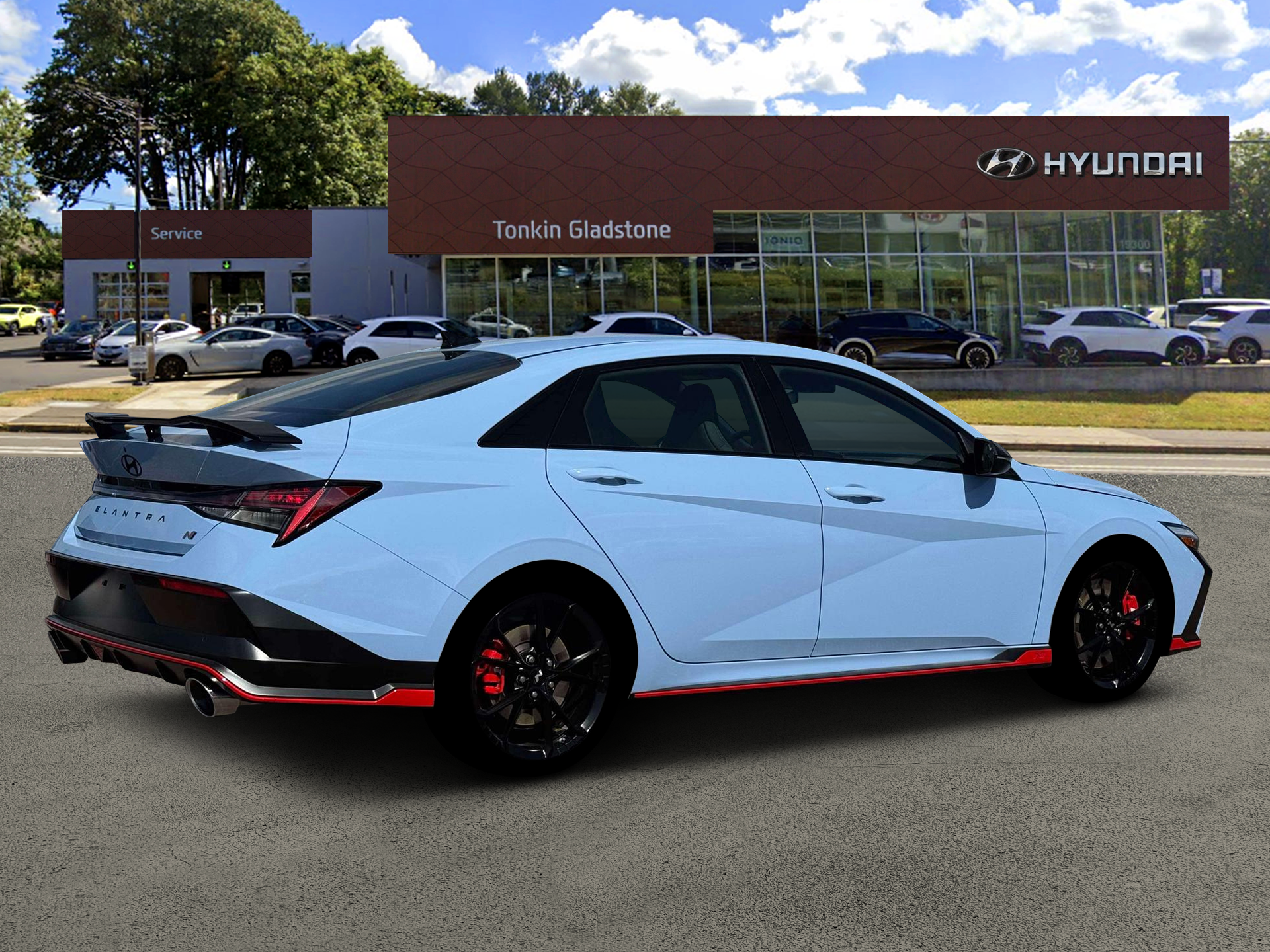 New 2026 Blue Hyundai Sedan image 8