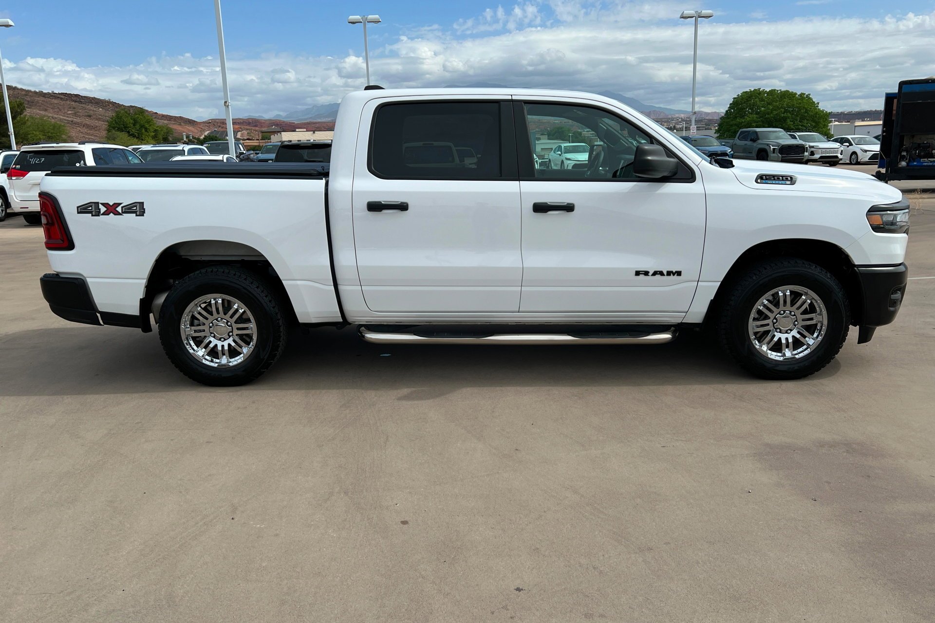 Used 2025 Bright White Clearcoat Ram Tradesman image 7