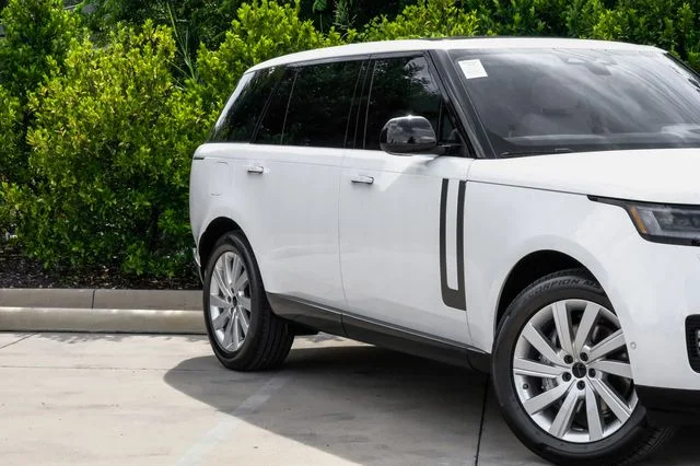 New 2026 White Land Rover SE image 8