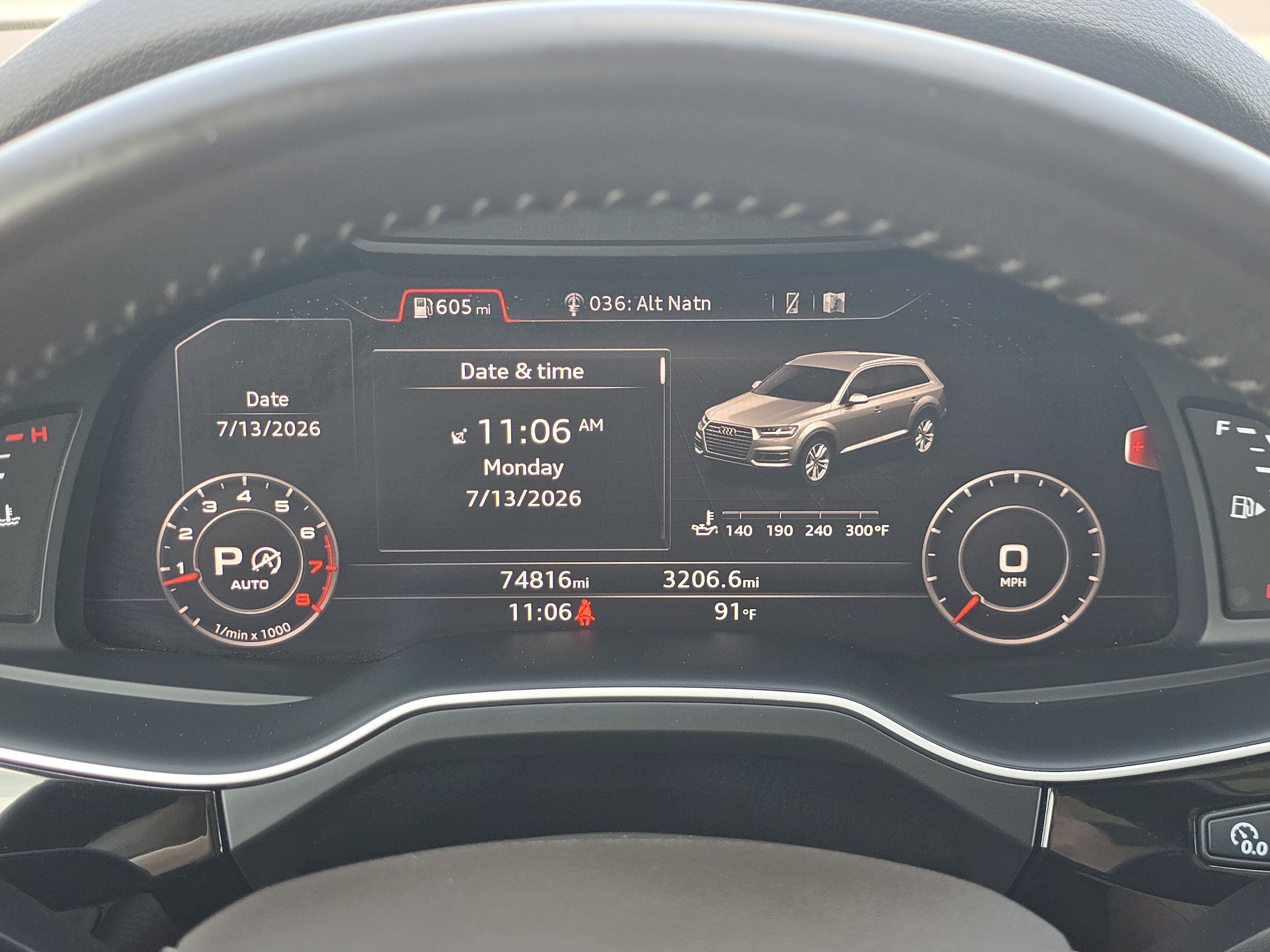 Used 2018 Argus Brown Metallic Audi Prestige image 25