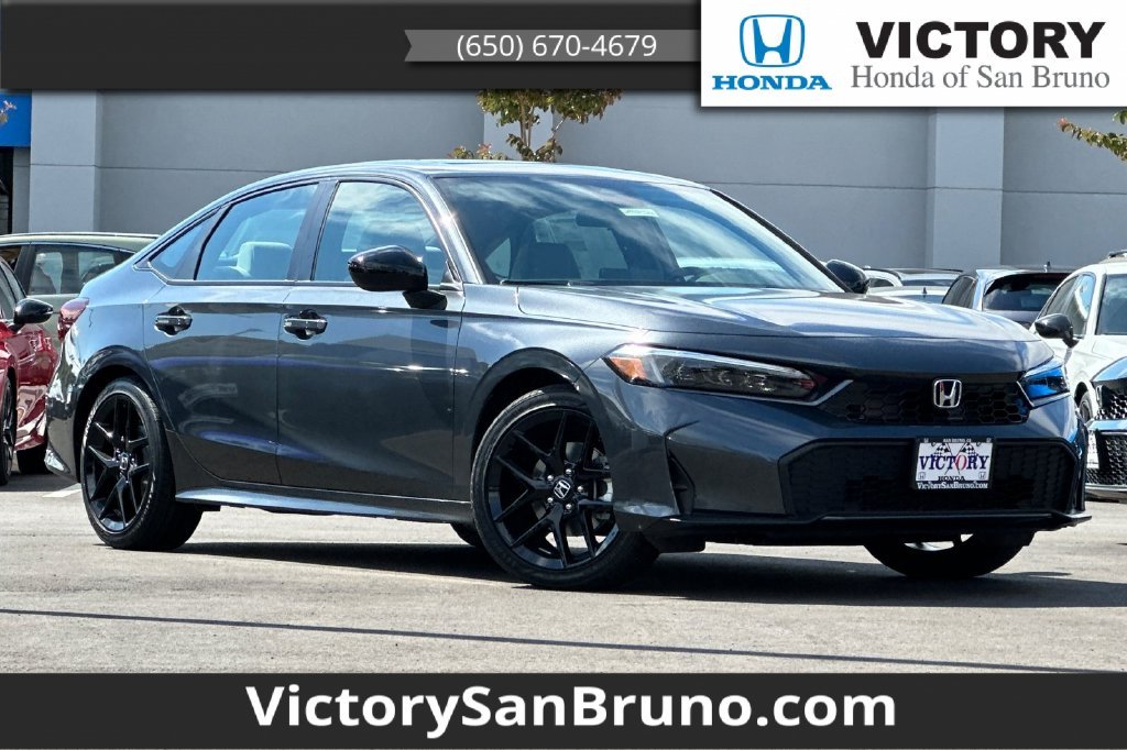 New 2026 Meteorite Gray Metallic Honda Sport image 1