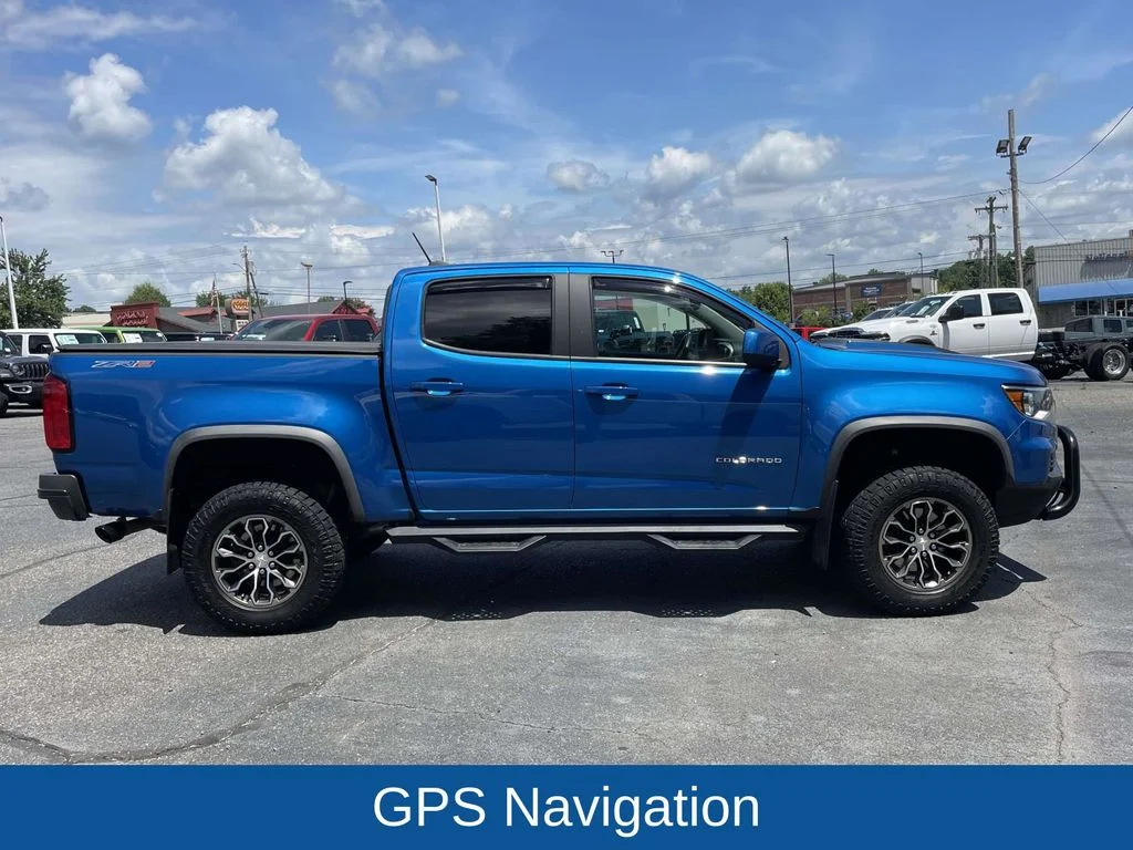 Certified Used 2022 Blue Chevrolet ZR2 image 9